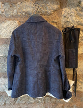 Carica l'immagine nel visualizzatore di Gallery, Ibrigu - Blazer Komon Kimono con cintura Obi

