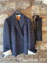 Carica l'immagine nel visualizzatore di Gallery, Ibrigu - Blazer Komon Kimono con cintura Obi
