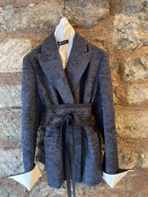 Carica l'immagine nel visualizzatore di Gallery, Ibrigu - Blazer Komon Kimono con cintura Obi
