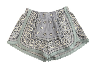 SHORTS BANDANA RICAMATO