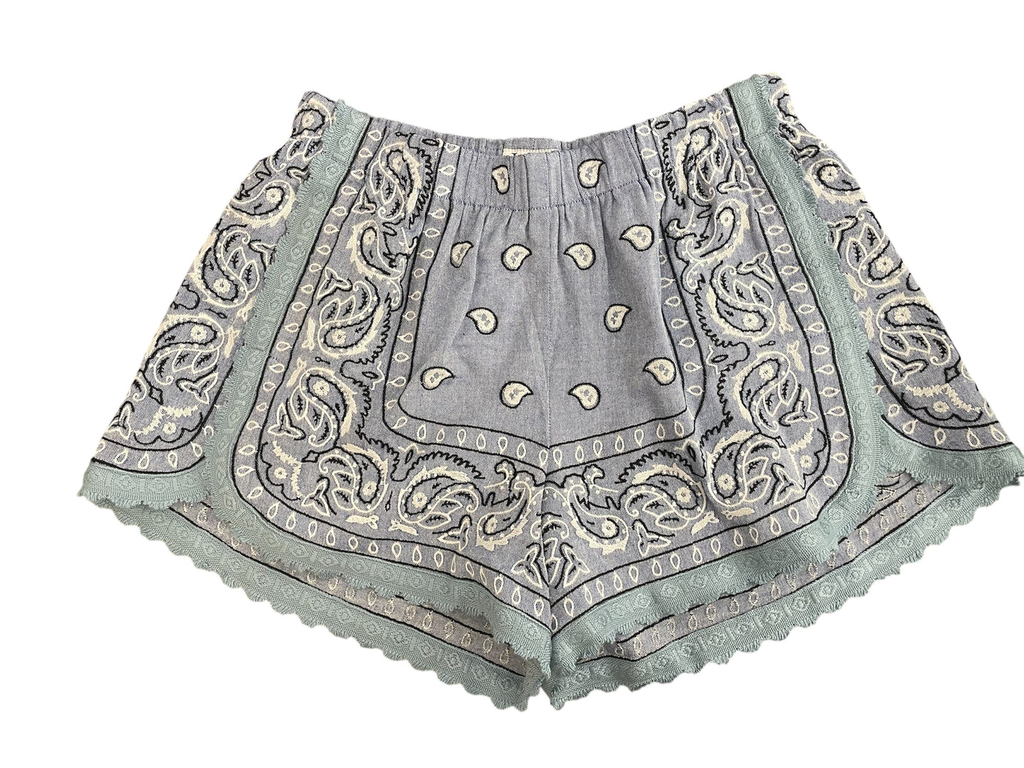 SHORTS BANDANA RICAMATO