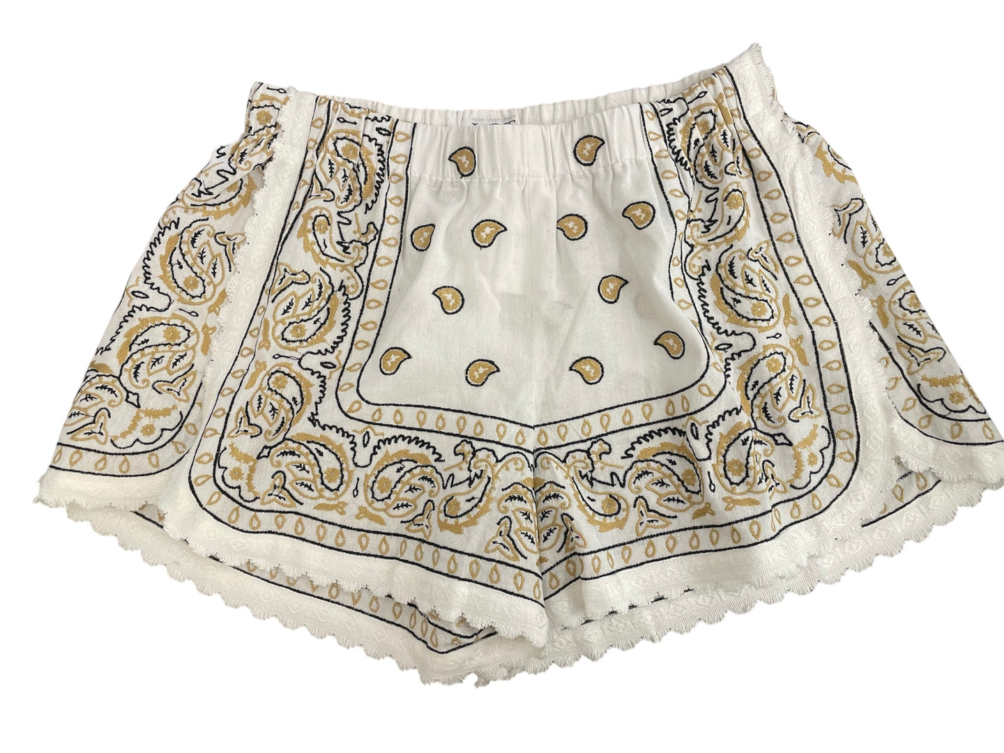 SHORTS BANDANA RICAMATO